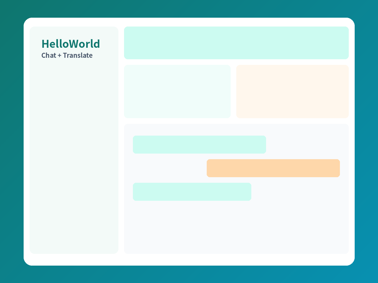 HelloWorld跨境电商助手工作台示意